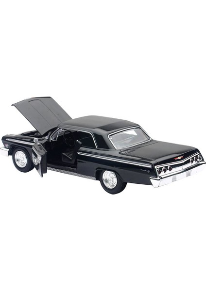 Newray 1:25 Chevrolet Impala Ss 1962 Model Araba Siyah fırsatları