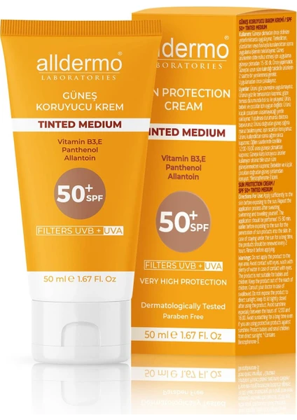 Yüz Kremi 50 ml Spf 50 Tınted Medıum