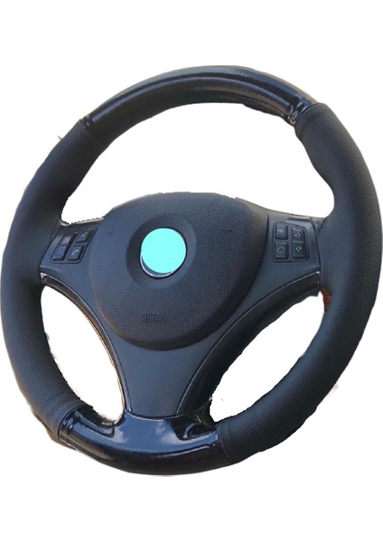 Bmw_piano_black_deri_direksiyon_kılıfı
