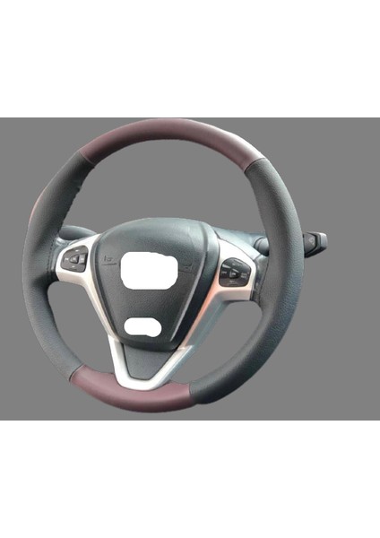 Ford_fiesta Focus ve Tüm Fordlar Için__uyumlu_çift_renk_direksiyon_kılıfı