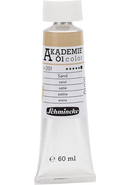 Akademie Öl Color Yağlı Boya 60 ml Seri 1 201 Sand