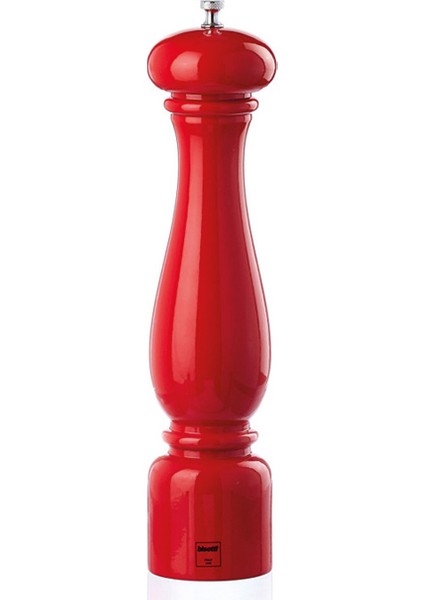 Firenze Red Lacquered Ahşap Karabiber Değirmeni - 320MM