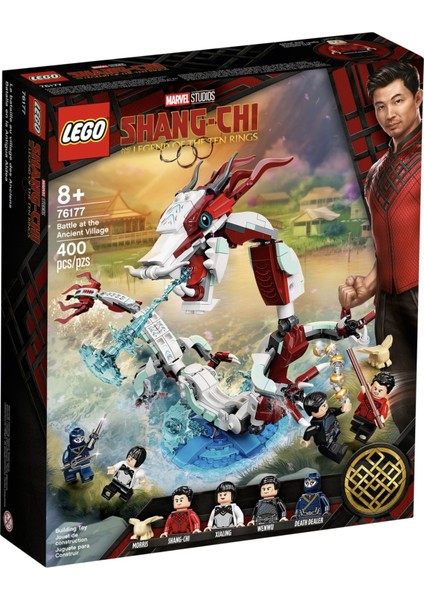 Marvel Shang-Chi Antik Köyde Savaş 76177 - Koleksiyonluk Ejderha ve Süper Kahraman Minifigürlü Oyuncak Yapım Seti (400 Parça)