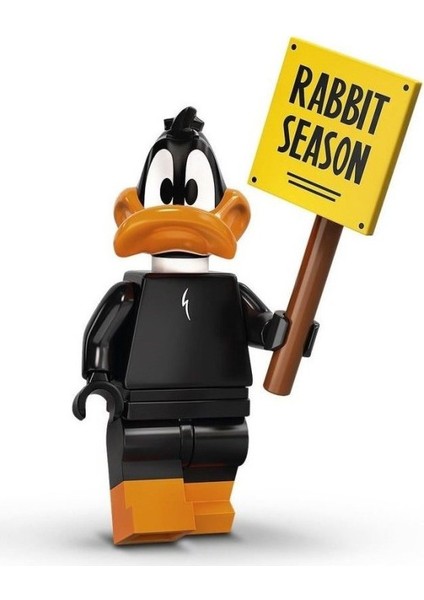 Minifigures 71030 Looney Tunes Series: 7.Daffy Duck (Kapalı Paket 1 Adet Minifigür)