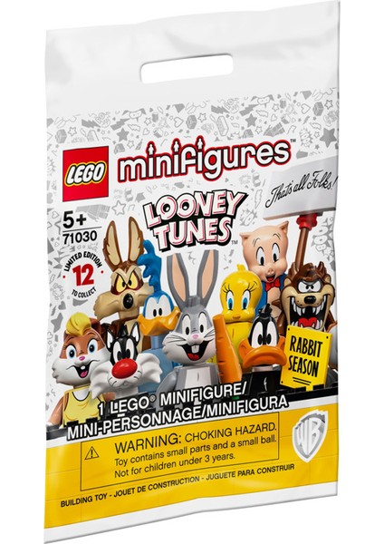 Minifigures 71030 Looney Tunes Series: 7.Daffy Duck (Kapalı Paket 1 Adet Minifigür)