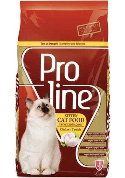 Pro Line Kitten Tavuklu Yavru Kedi Maması 400 gr