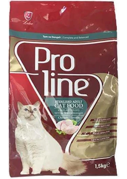 Pro Line Sterilised Kısır Kedi Maması 1,5 kg