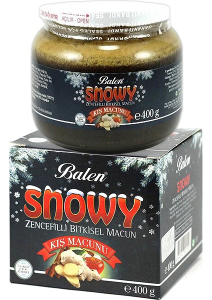Snowy Zencefilli Kış Macunu 400 gr x 5 fiyatları