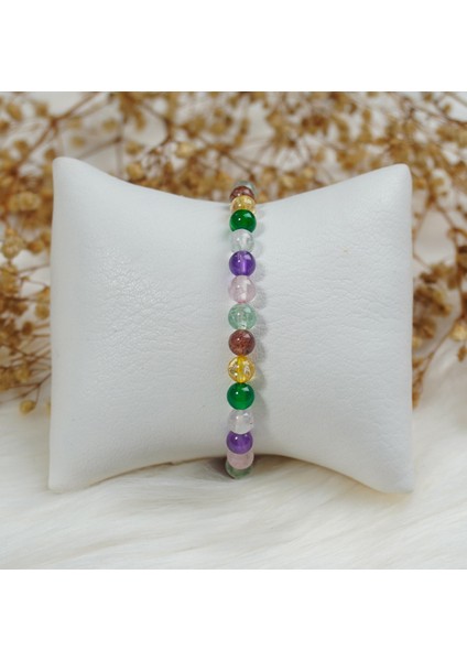 Çakra Bileklik Doğal Taş modelleri