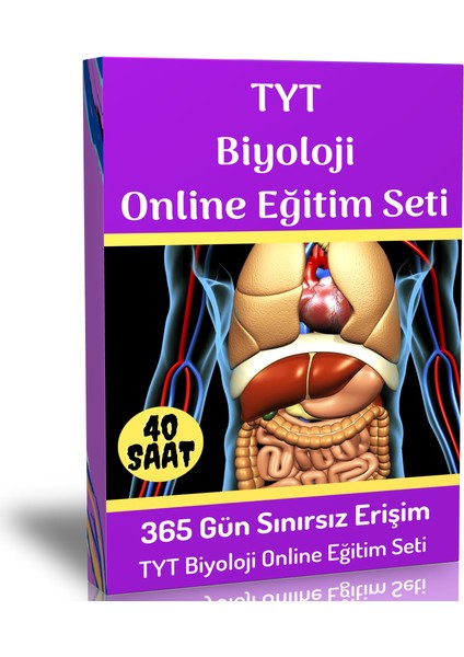 Enine Boyuna Eğitim TYT Biyoloji Online Görüntülü Eğitim Seti