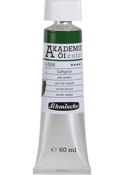 Akademie Öl Color Yağlı Boya 60 ml Seri 1 506 Sap Green