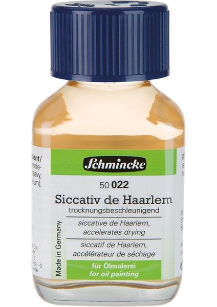Siccative De Haarlem Yağlı Boya Hızlı Kurutucu 60 ml