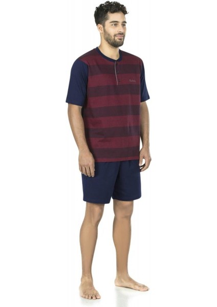 Erkek Üçlü Pijama Takım