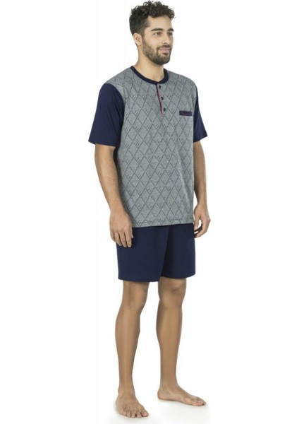 Erkek Üçlü Pijama Takım