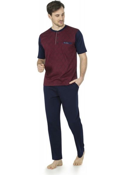 Erkek Üçlü Pijama Takım