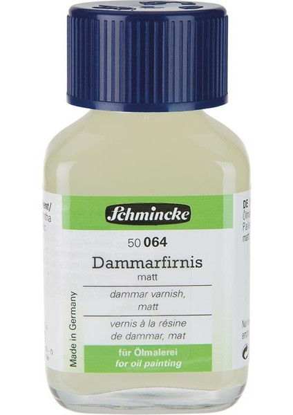 Dammar Varnish Matt Mat Dammar Vernik 60 ml