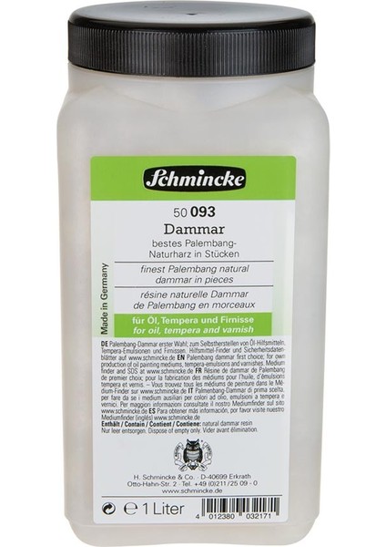 Dammar In Pieces Katı Taneli Dammar Reçinesi 1000 ml