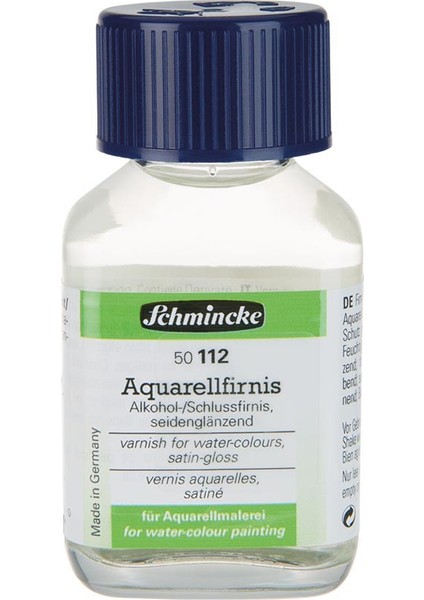 Varnish For Watercolors Sulu Boya Verniği 60 ml