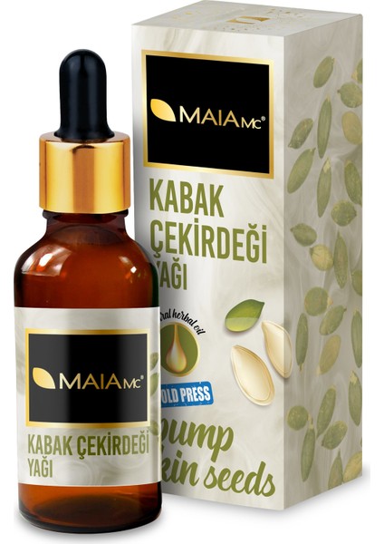 Saf Kabak Çekirdeği Yağı 50 Ml(Soğuk Sıkım)