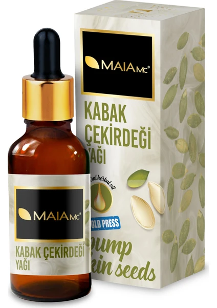 Maia Mc Saf Kabak Çekirdeği Yağı 50 Ml(Soğuk Sıkım)