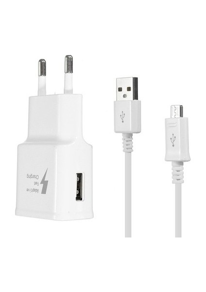 Blueinter Micro USB Şarj Kablo ve Adaptör Takım Set