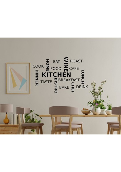 Gift Mutfak Tasarımlı Duvar Sticker-1