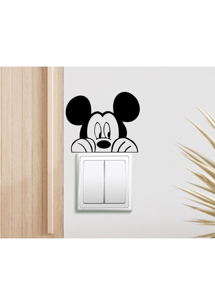Gift Mickey Mouse Tasarımlı Duvar Sticker-1