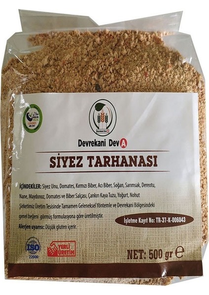 Siyez Tarhanası 500 gr fiyatları
