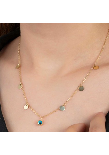 Altın Gözlü Kolye 3.00 Gram