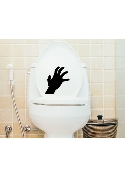 Gift El Tasarımlı Wc Sticker-1