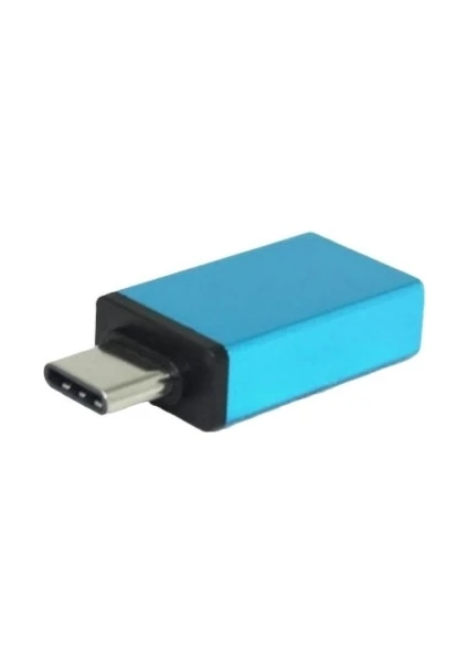 Alüminyum Type C Usb 3.1 To Usb 3.0 Dönüştürücü Otg Çevirici Adaptör