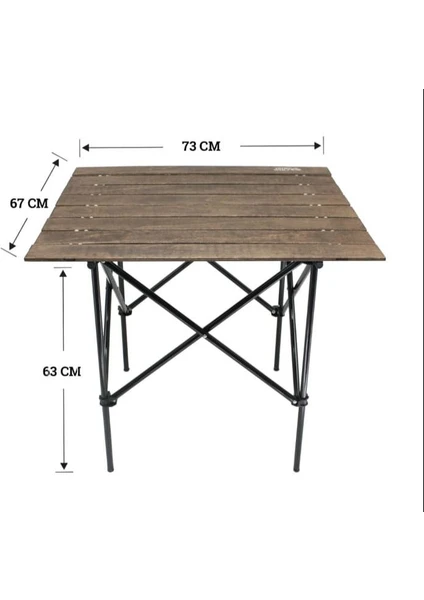 Gray Wolf Katlanır Kamp Masası