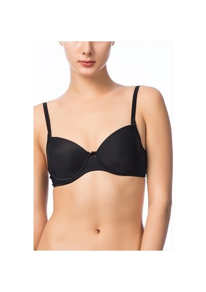 3525 Eles. Mikro Kapli Sutyen Siyah