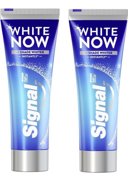 White Now Anında Beyazlık Diş Macunu 75 ml x 2 Adet