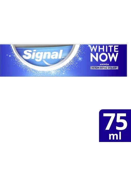 White Now Anında Beyazlık Diş Macunu 75 ml x 2 Adet