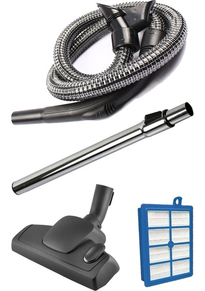 Philips Fc 9204 Marathon Süpürge Çelik Telli Hortum Seti 4'lü