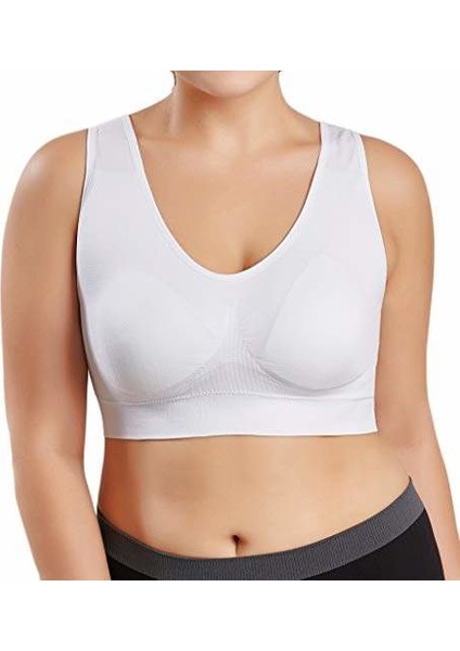 Dikişsiz Pedli Sütyen Seti. 3 Renk Tek Pakette (Siyah-Beyaz-Ten ) fiyatları