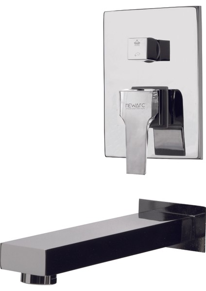 Aqua Ankastre Banyo Bataryası Valfsız Gagalı 941111