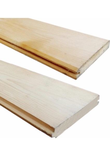 Ahşap Duvar Tavan Kaplama Lambri 13,7 x 2,0 cm Ladin 2.sınıf Çift Taraflı Pahlı