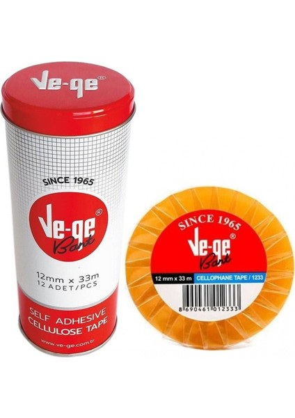 Vege 12MM x 33MT Selefon Bant