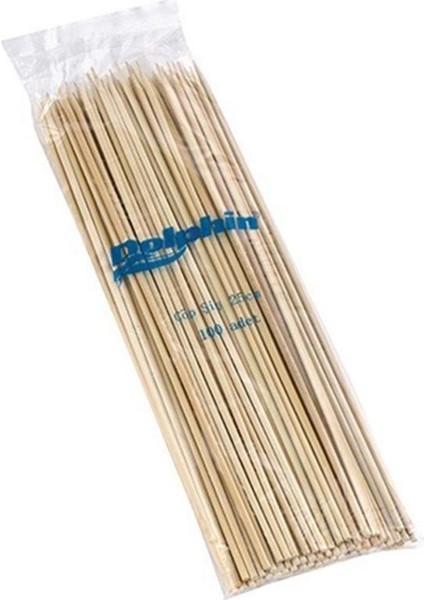 Çöp Şiş 25 cm -100 'lü