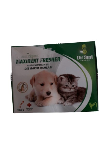 Dr Sed Maxisol Kedi Köpek Diş Bakım Damlası 10X5 gr