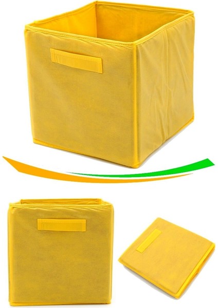 Çok Amaçlı Dolap Içi Düzenleyici Kutu - Sarı