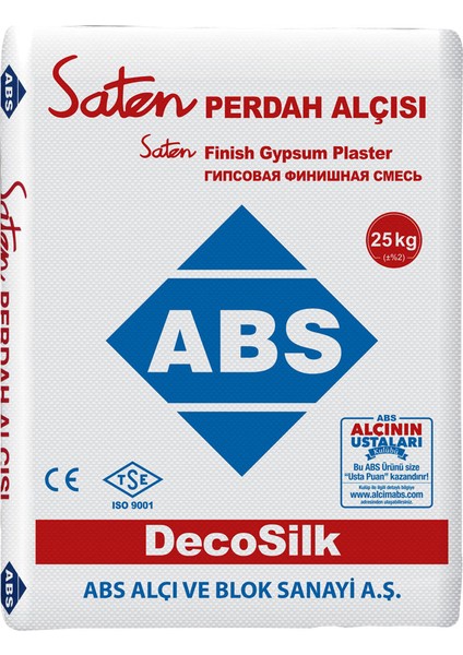 Abs Saten Alçı