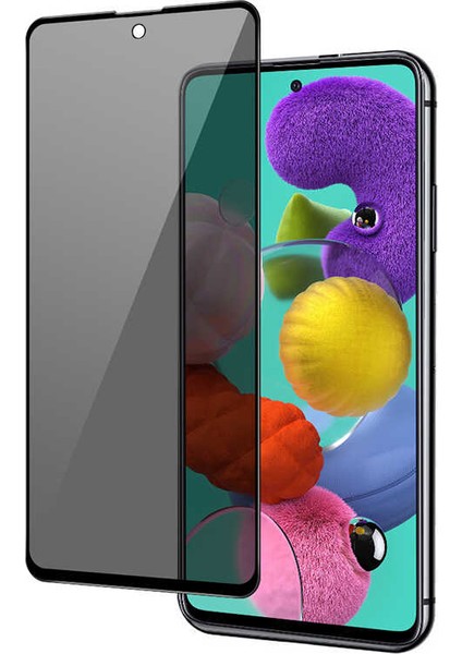 Xiaomi Poco X3 Nfc Hayalet Privacy Gizli Cam Ekran Koruyucu Siyah