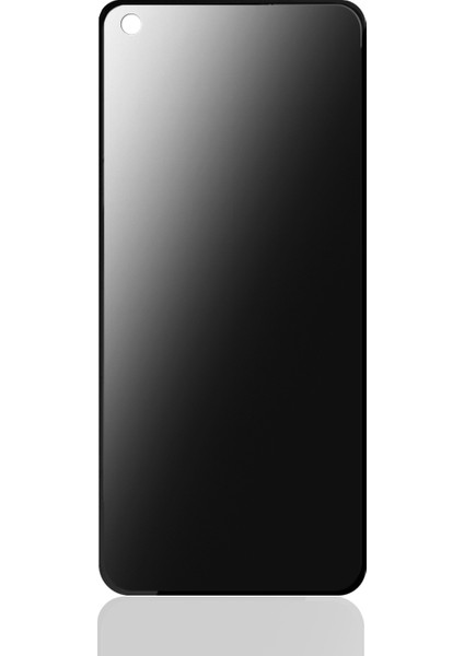 Samsung Galaxy A21S Hayalet Privacy Gizli Cam Ekran Koruyucu Siyah