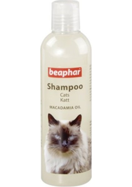 Macadamia Yağlı Tüy Onarıcı Kedi Şampuanı 250 ml