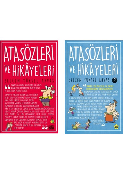 Carpe Diem Kitapları Atasözleri ve Hikayeleri 2 Kitap Set