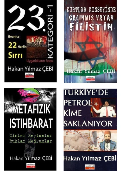 Hakan Yılmaz Çebi Seti 4 Kitap Set