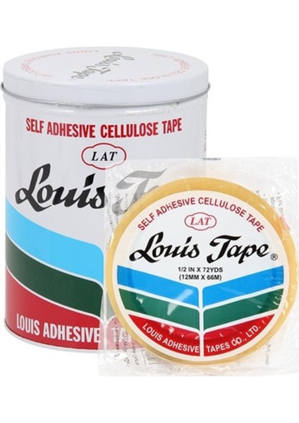 Louis Tape 12MM x 66 Metre